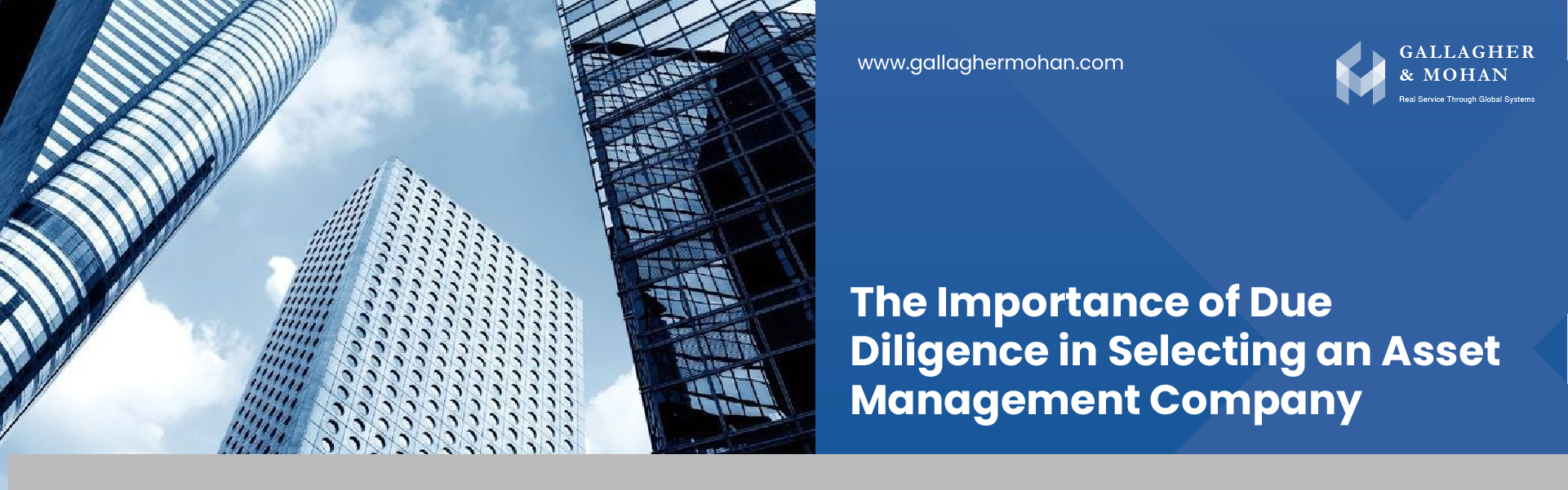 The Importance Of Due Diligence In Selecting An Asset Management Company