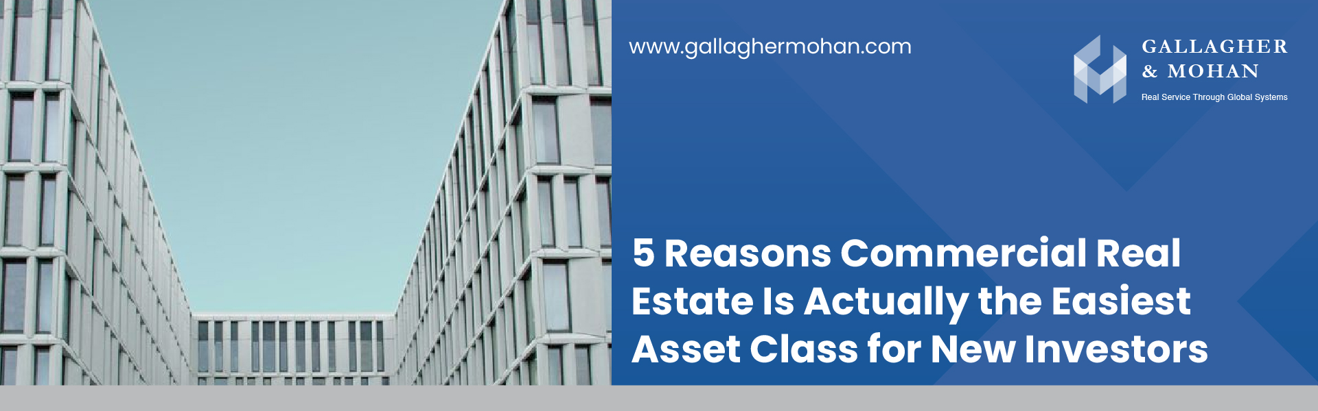 5 Reasons Commercial Real Estate Is Actually The Easiest Asset Class For New Investors