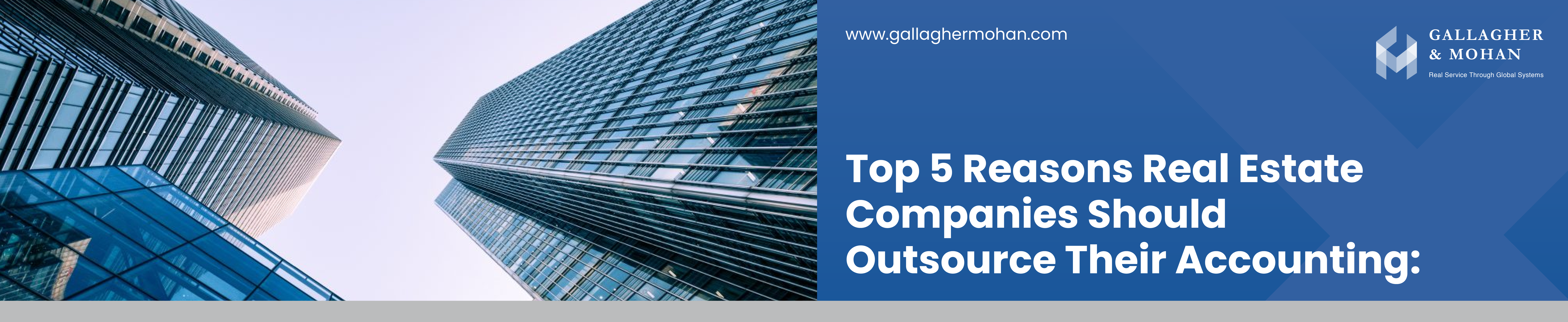 Top 5 Reasons Real Estate Companies Should Outsource Their Accounting